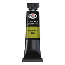 Акварель художественная Гамма "Старый мастер", оливковая, 9мл, туба