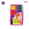 Акварель "Малыш naturals", 8 цветов, пласт.упак, без кисти